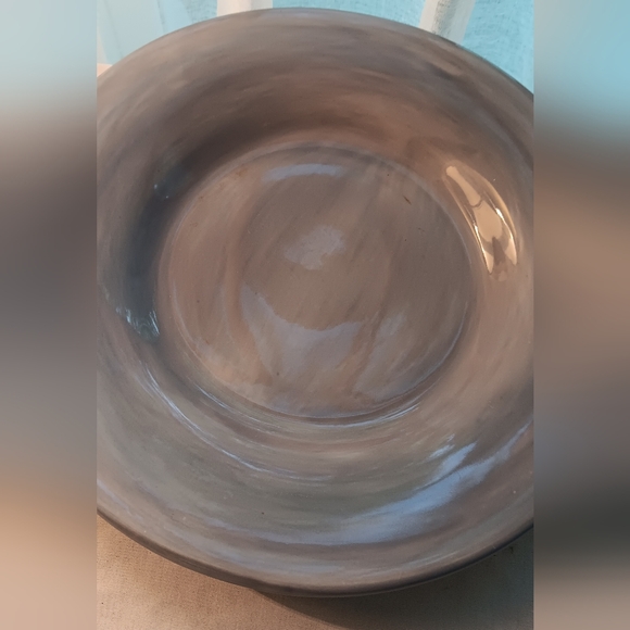 - 2 Pottery Barn Sausalito Plates Blue - Picture 4 of 9